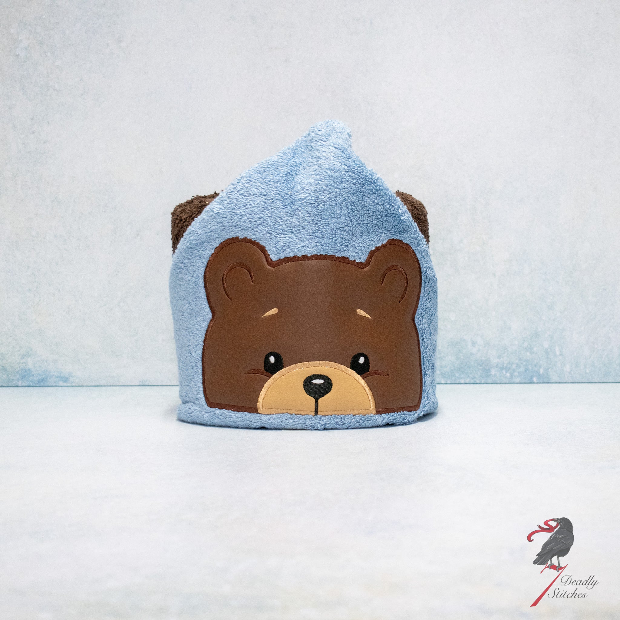 Teddy Bear Hooded Bath Towel