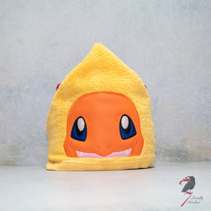 Fire Dragon Hooded Bath Towel