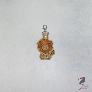 House Lion Keychain