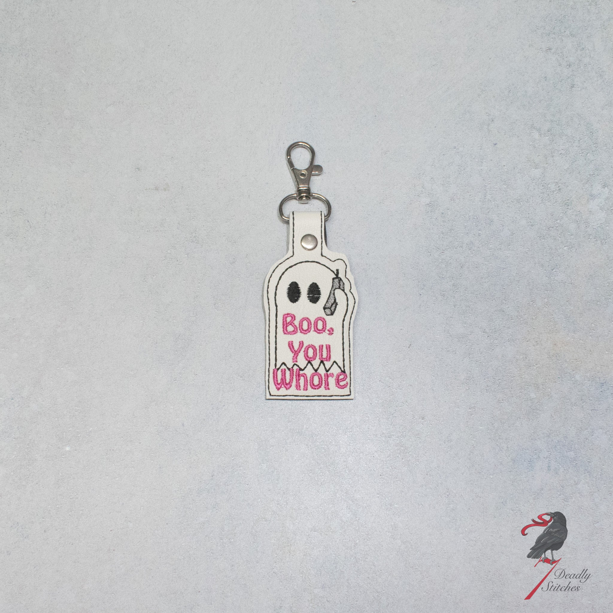 Boo You Whore Keychain