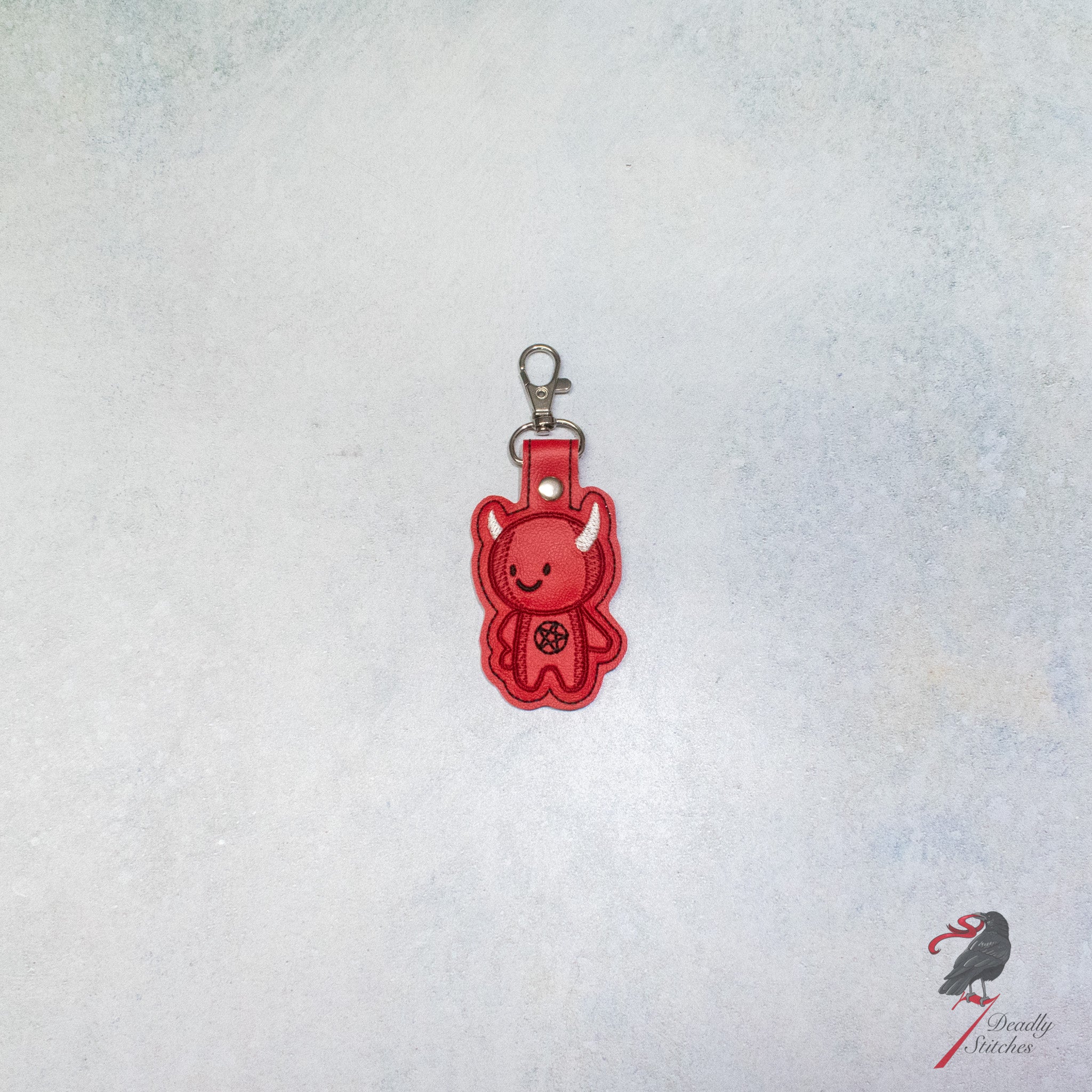 Red Devil Keychain