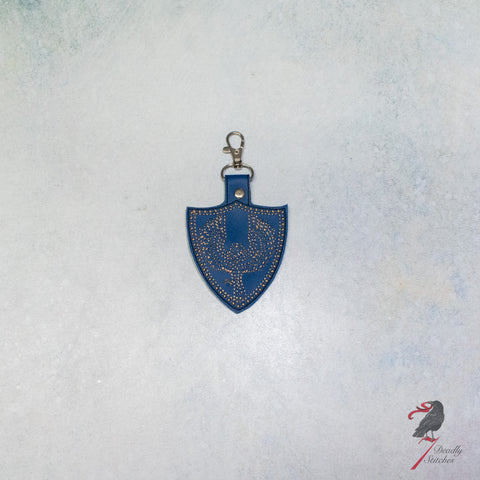 House Raven Crest Keychain