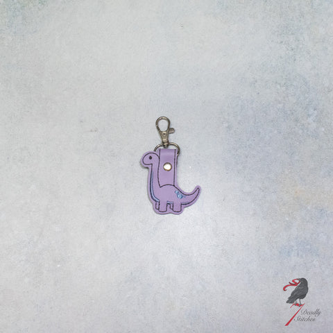 Brontosaur Keychain