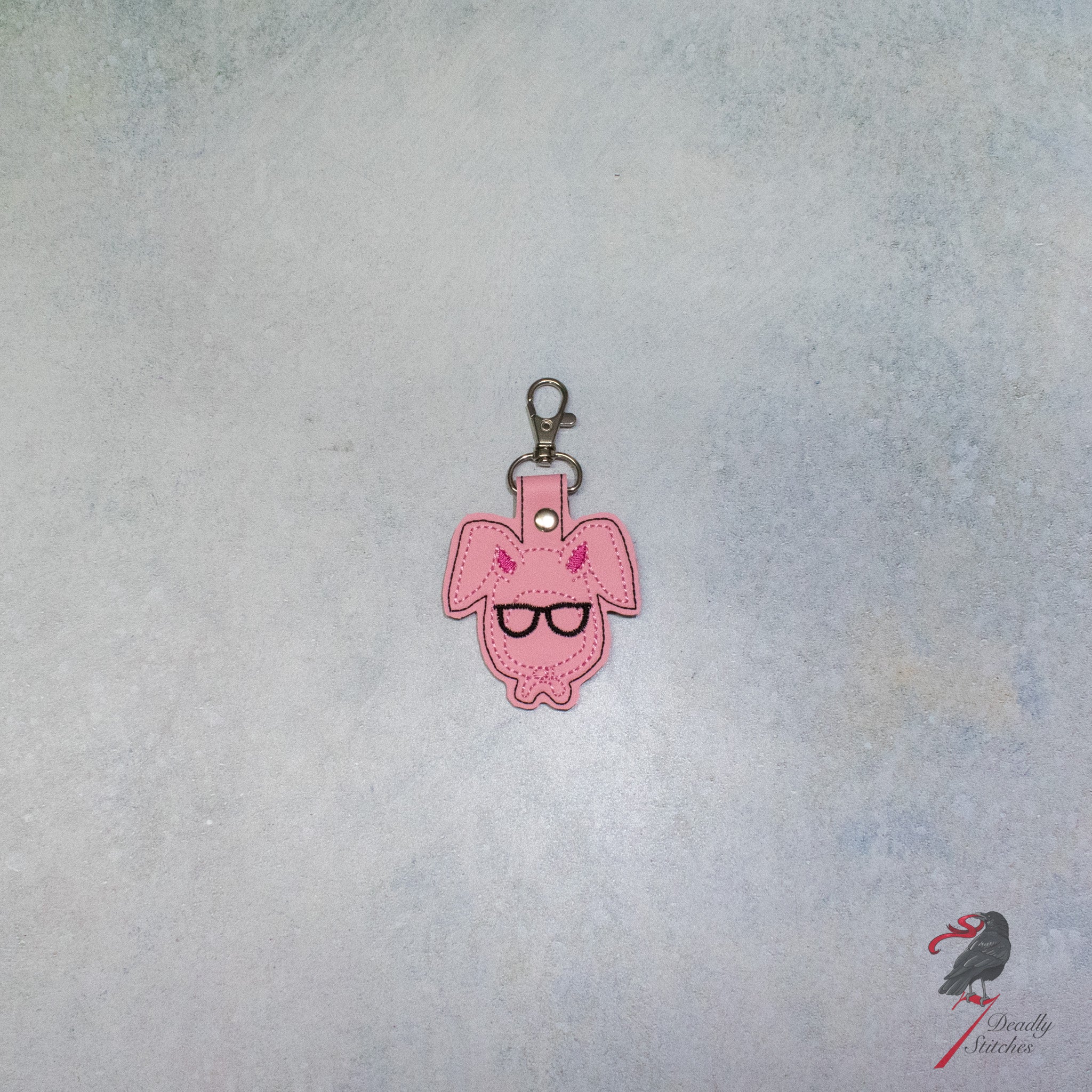 Deranged Bunny Rabbit Keychain