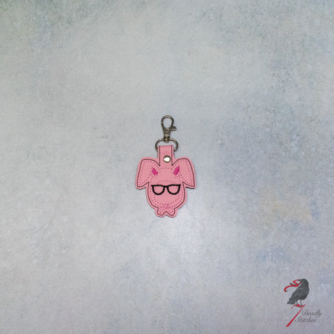 Deranged Bunny Rabbit Keychain