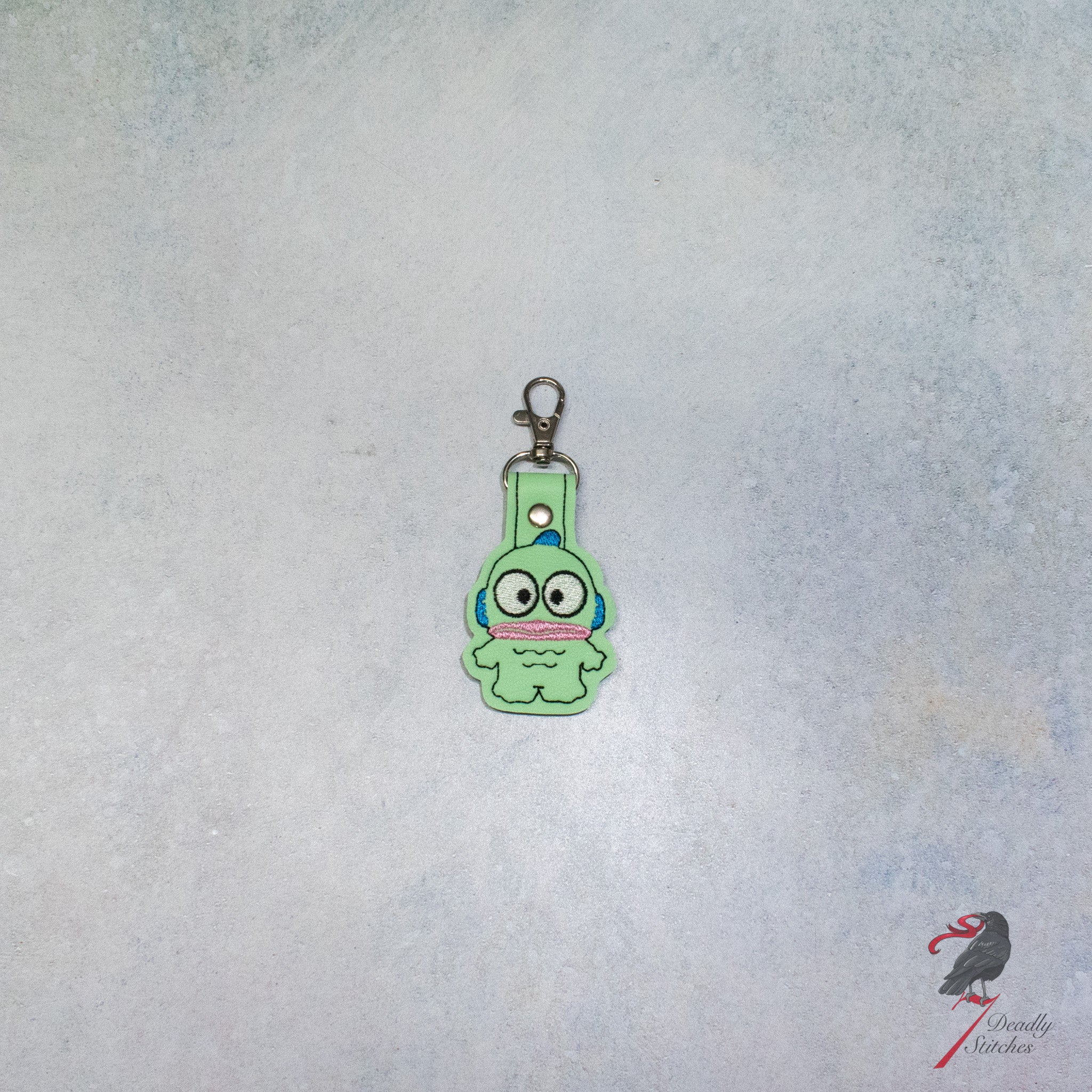 Friendship Half Fish Man Keychain