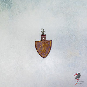 House Lion Crest Keychain