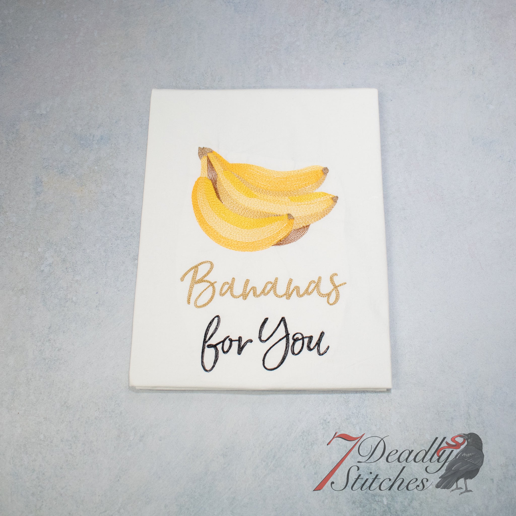 Bananas For You Flour Sack Dish Towel